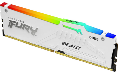 Kingston FURY Beast White DDR5 RGB EXPO 6000 MHz CL30 32 Gt -muistimodulipakkaus