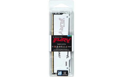 Kingston FURY Beast White DDR5 RGB EXPO 6000 MHz CL30 32 Gt -muistimodulipakkaus