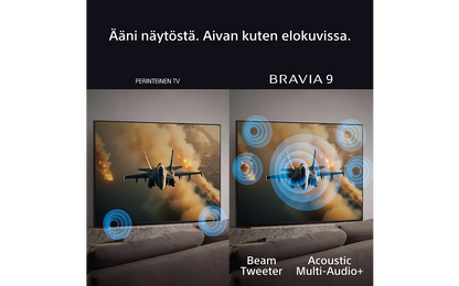 Sony 85" Bravia 9 – 4K QD Mini-LED Google TV