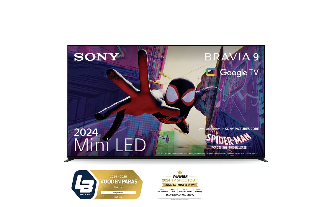Sony 85" Bravia 9 – 4K QD Mini-LED Google TV