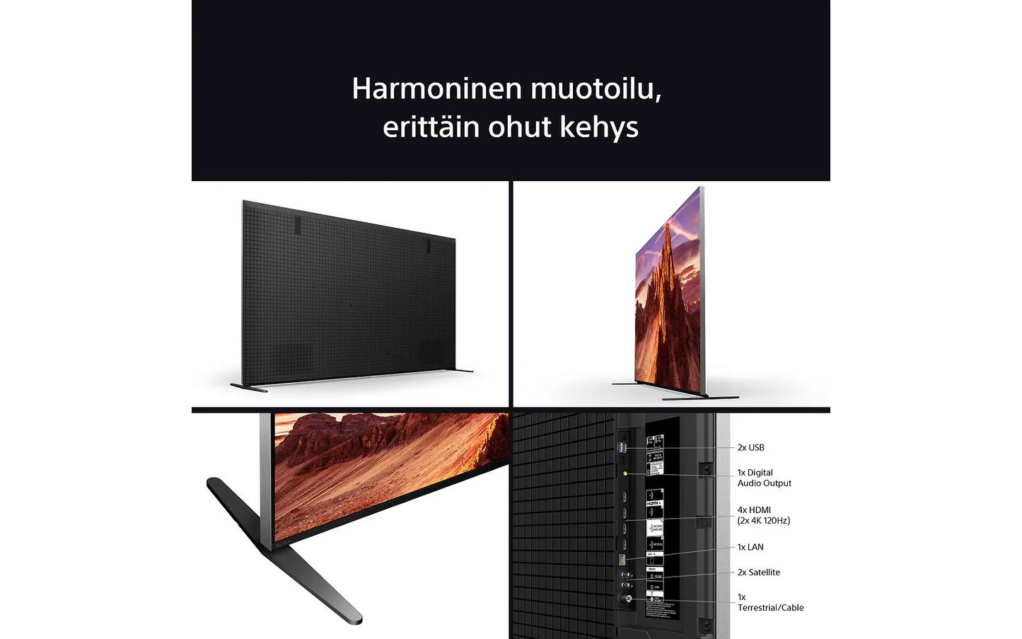 Sony 75" Bravia 9 – 4K QD Mini-LED Google TV