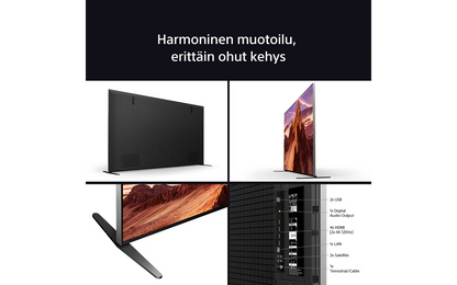 Sony 75" Bravia 9 – 4K QD Mini-LED Google TV