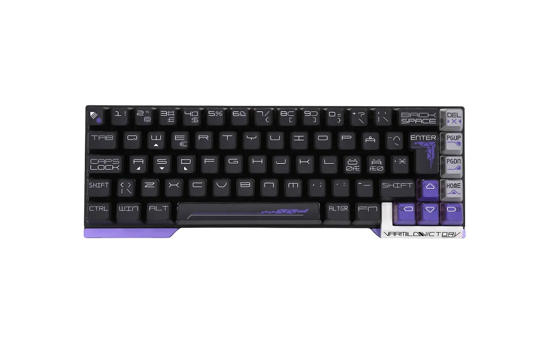 Varmilo VYU68 Victory Hall Effect 65% RGB LED -mekaaninen pelinäppäimistö suomi/ruotsi