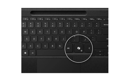 Microsoft Surface Pro Flex -näppäimistö suomi/ruotsi
