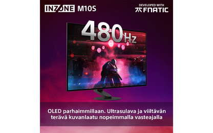 Sony INZONE M10S OLED QHD 27" -pelinäyttö