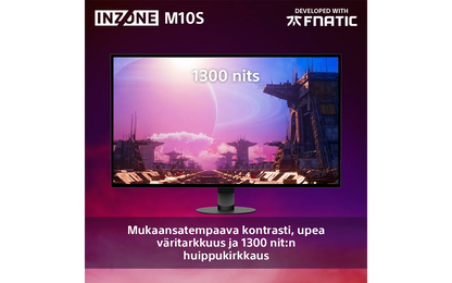 Sony INZONE M10S OLED QHD 27" -pelinäyttö