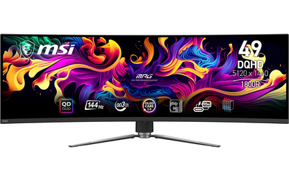 MSI MPG 491CQP QD-OLED 49" DQHD kaareva näyttö
