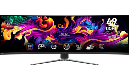 MSI MPG 491CQP QD-OLED 49" DQHD kaareva näyttö