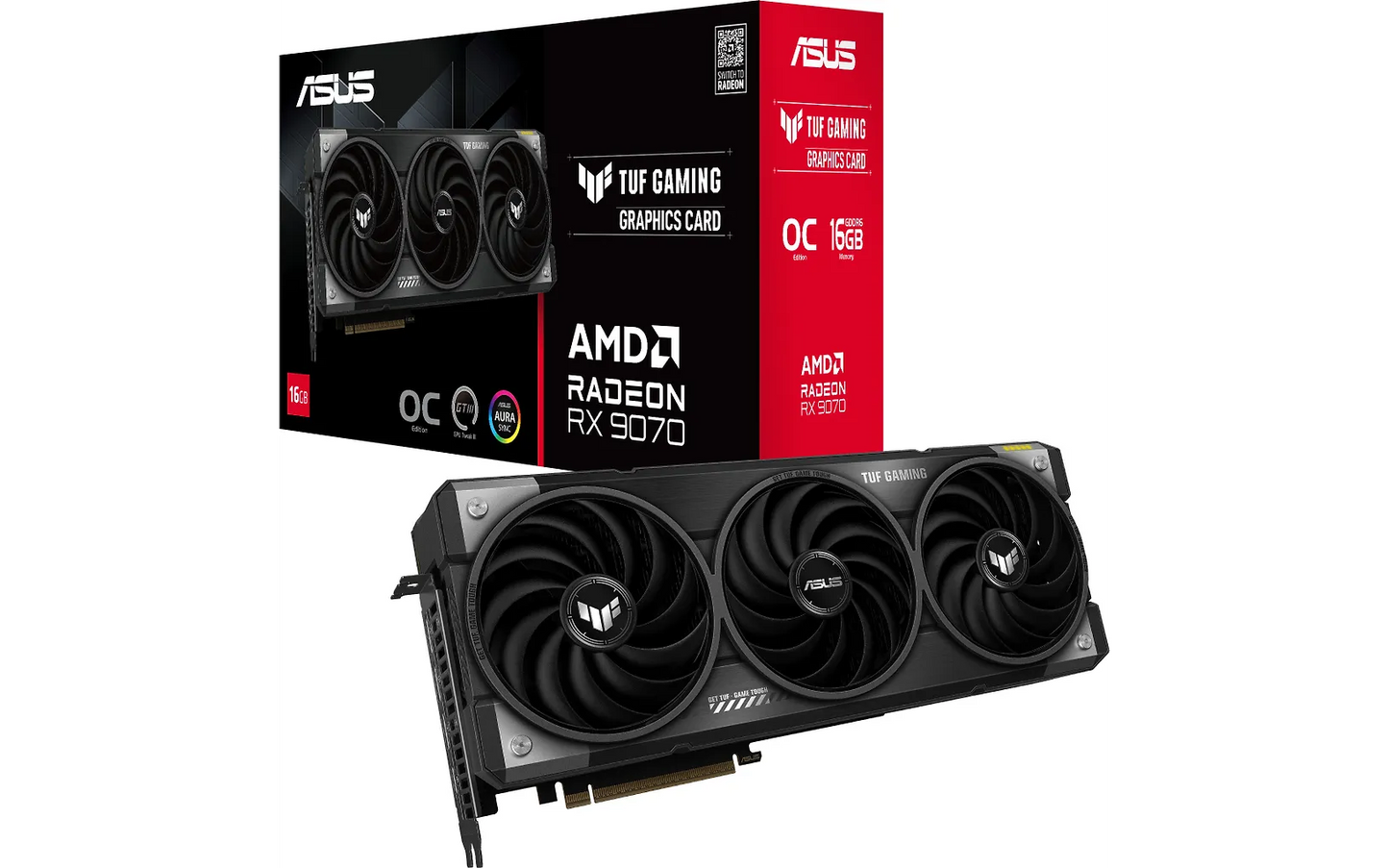 ASUS TUF Gaming Radeon RX 9070 OC Edition