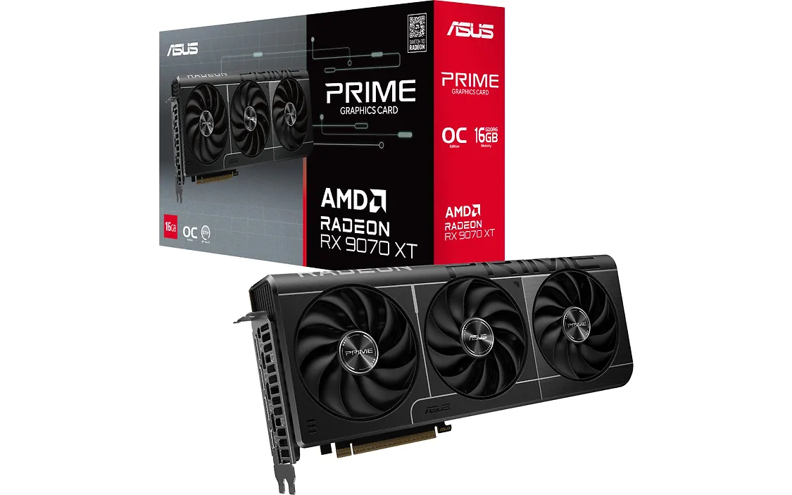 ASUS Prime Radeon RX 9070 XT OC Edition