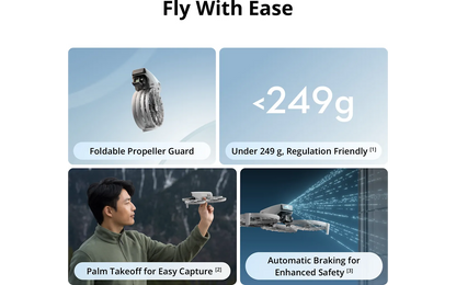 DJI Flip drone DJI RC-N3 ohjaimella