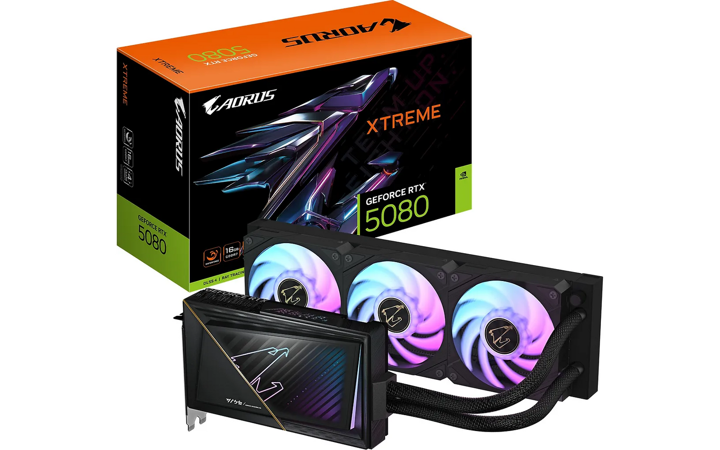 Gigabyte AORUS GeForce RTX 5080 XTREME WATERFORCE