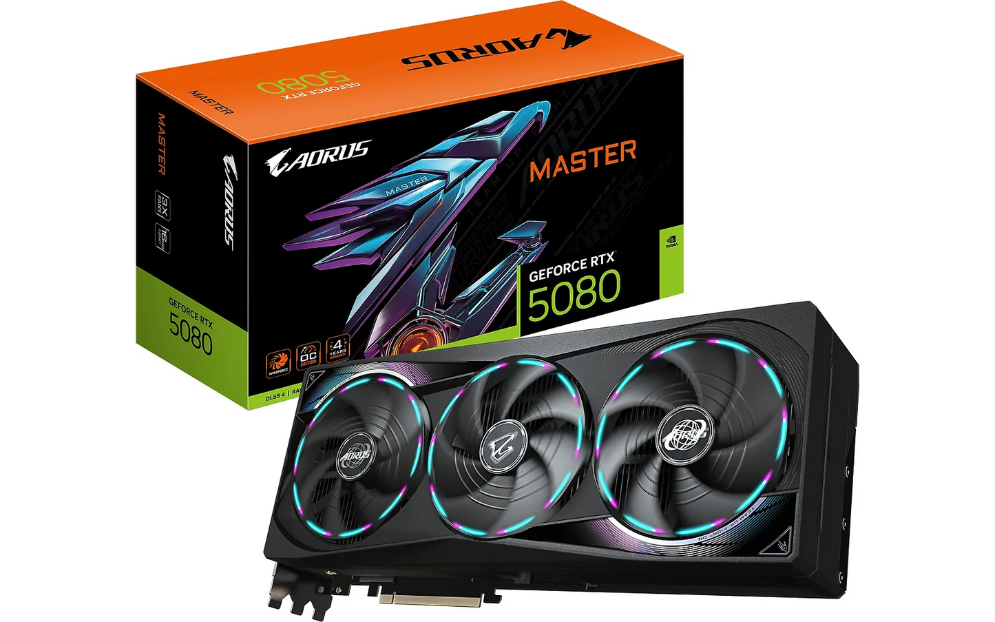 Gigabyte AORUS GeForce RTX 5080 MASTER
