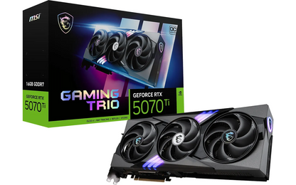 MSI GeForce RTX 5070 Ti GAMING TRIO OC PLUS