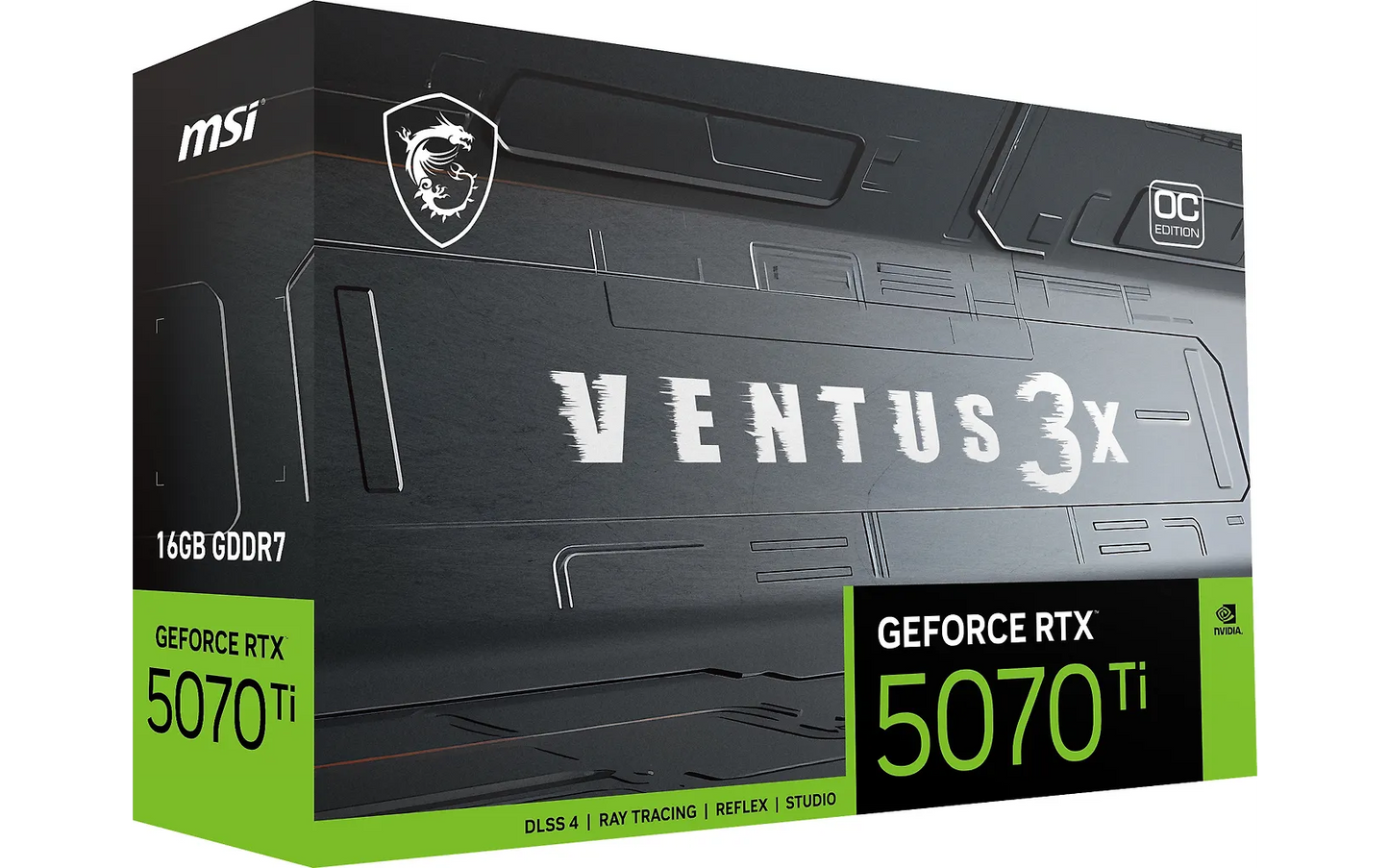 MSI GeForce RTX 5070 Ti VENTUS 3X OC