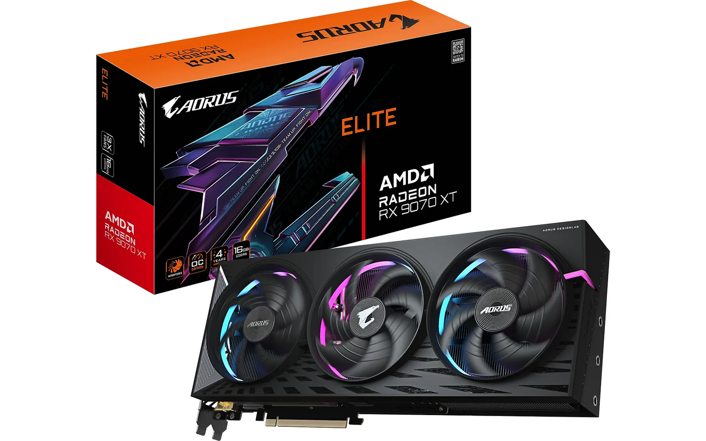 Gigabyte AORUS Radeon RX 9070 XT ELITE