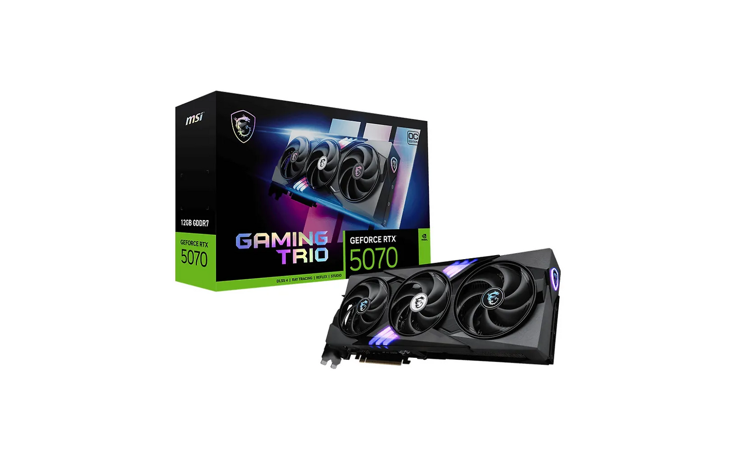 MSI GeForce RTX 5070 GAMING TRIO OC