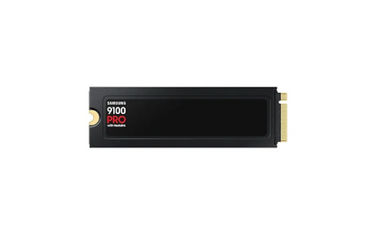 Samsung 9100 PRO 2 Tt M.2 NVMe Gen 5 SSD-kovalevy jäähdytyselementillä