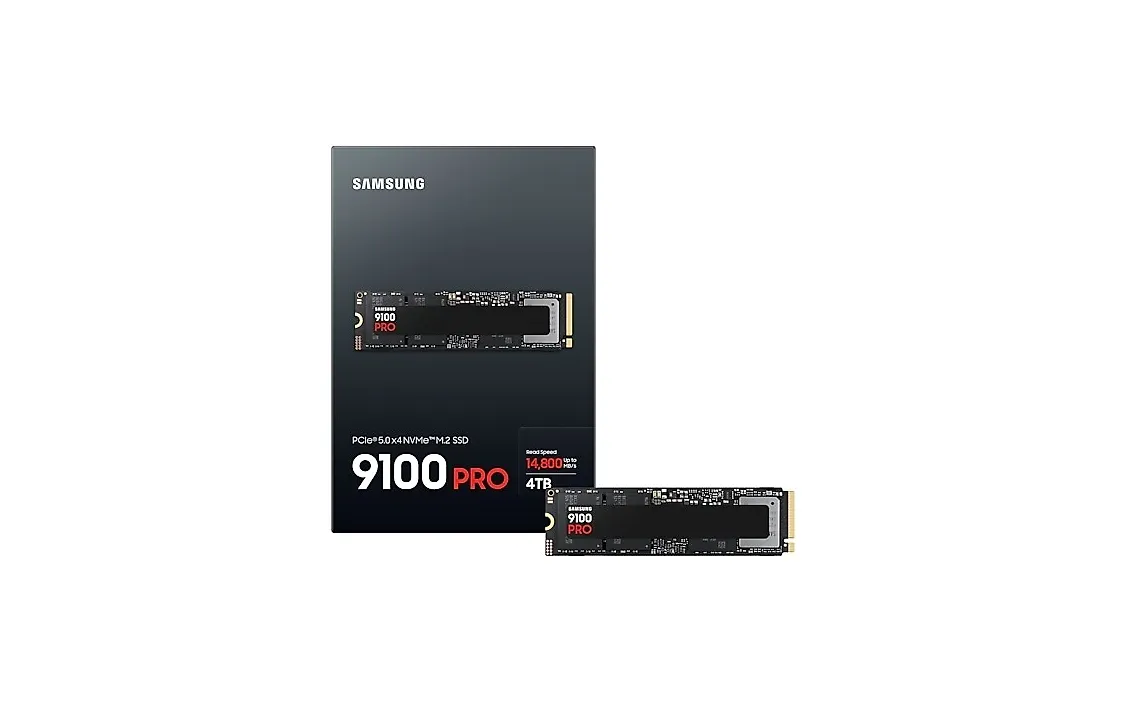Samsung 9100 PRO 4 TB M.2 NVMe Gen 5 SSD