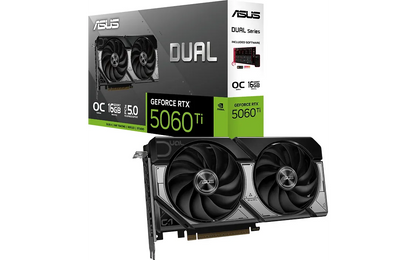 ASUS Dual GeForce RTX 5060 Ti OC Edition