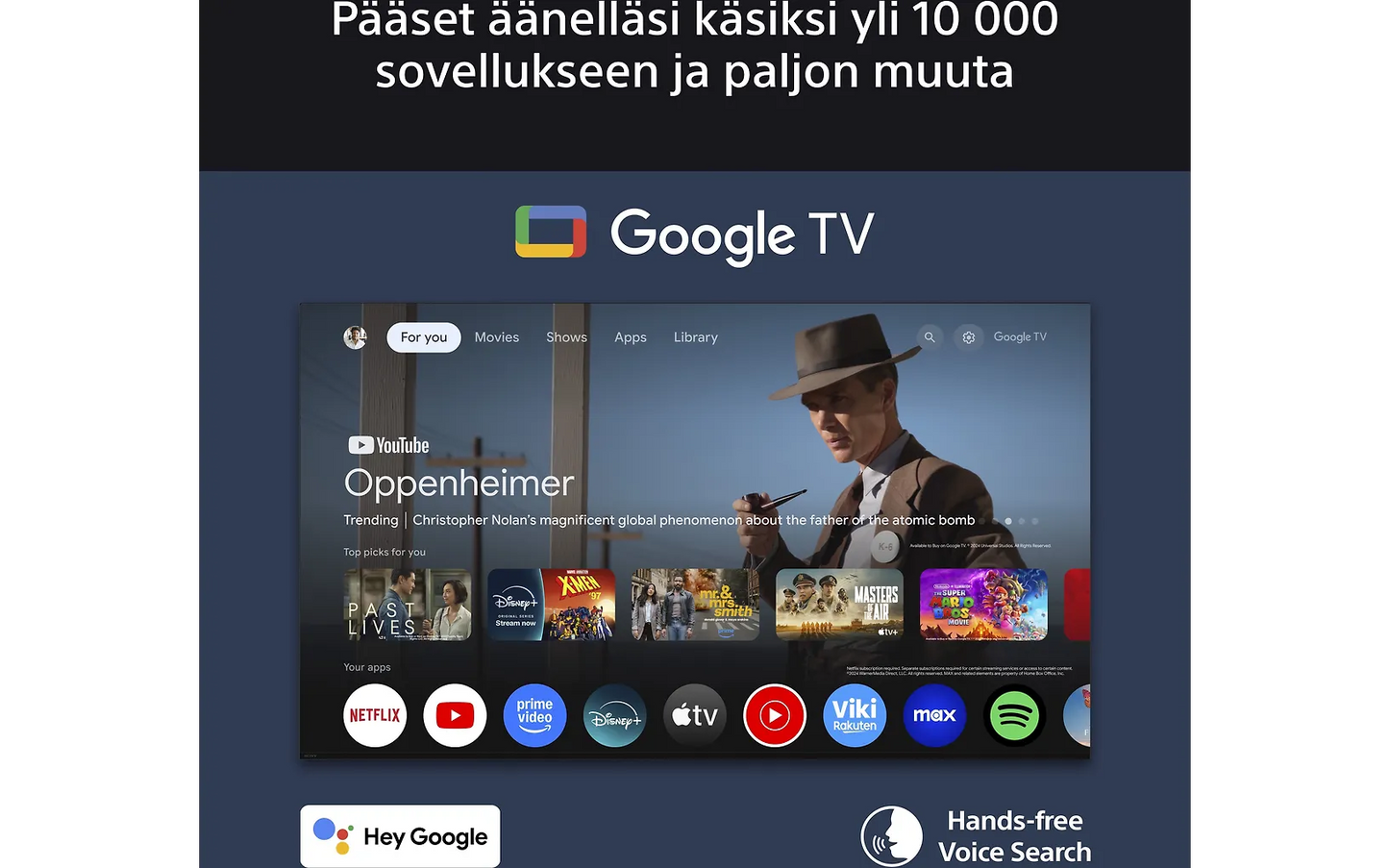Sony 50" Bravia 3 – 4K LED Google TV
