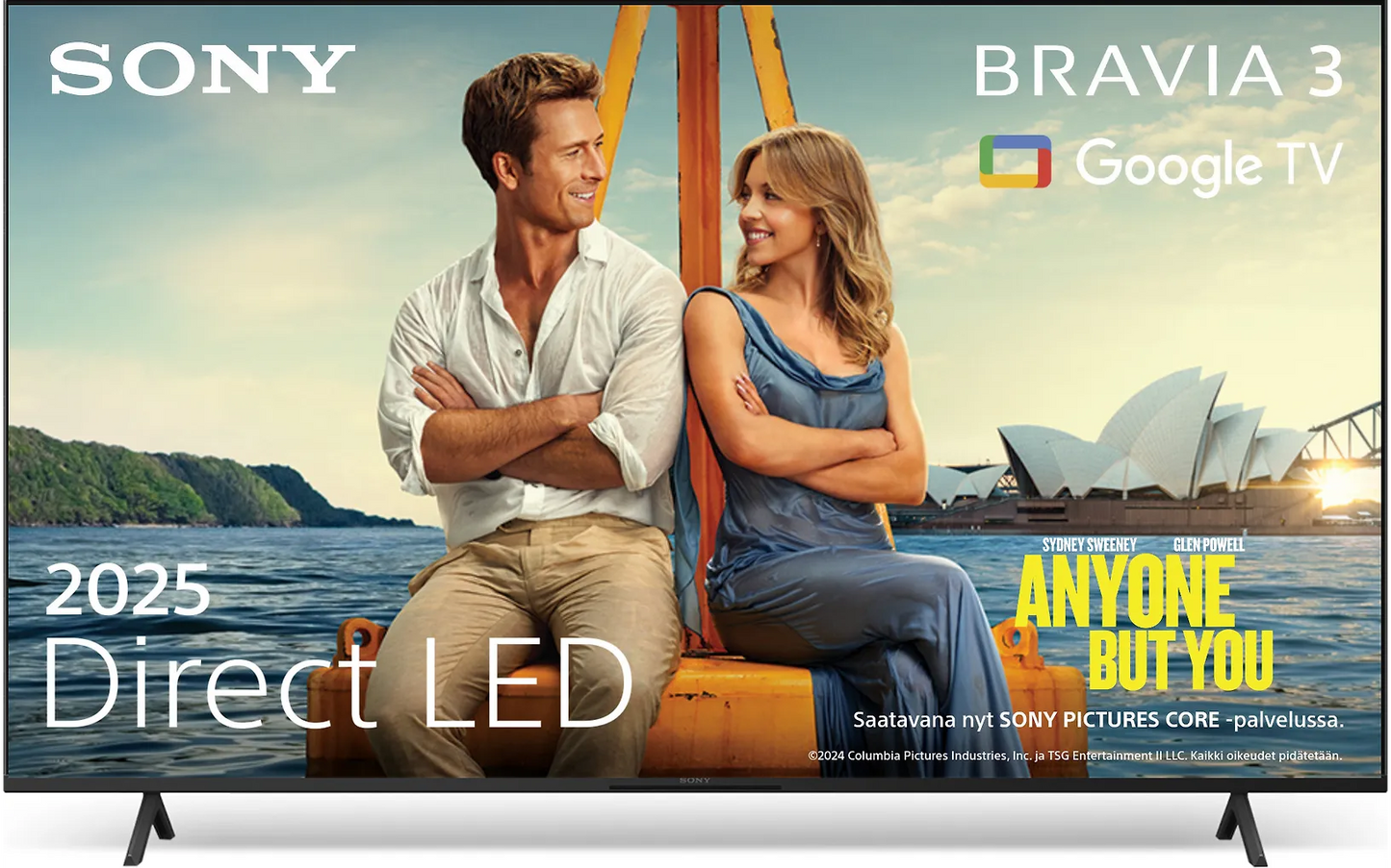 Sony 43" Bravia 3 – 4K LED Google TV