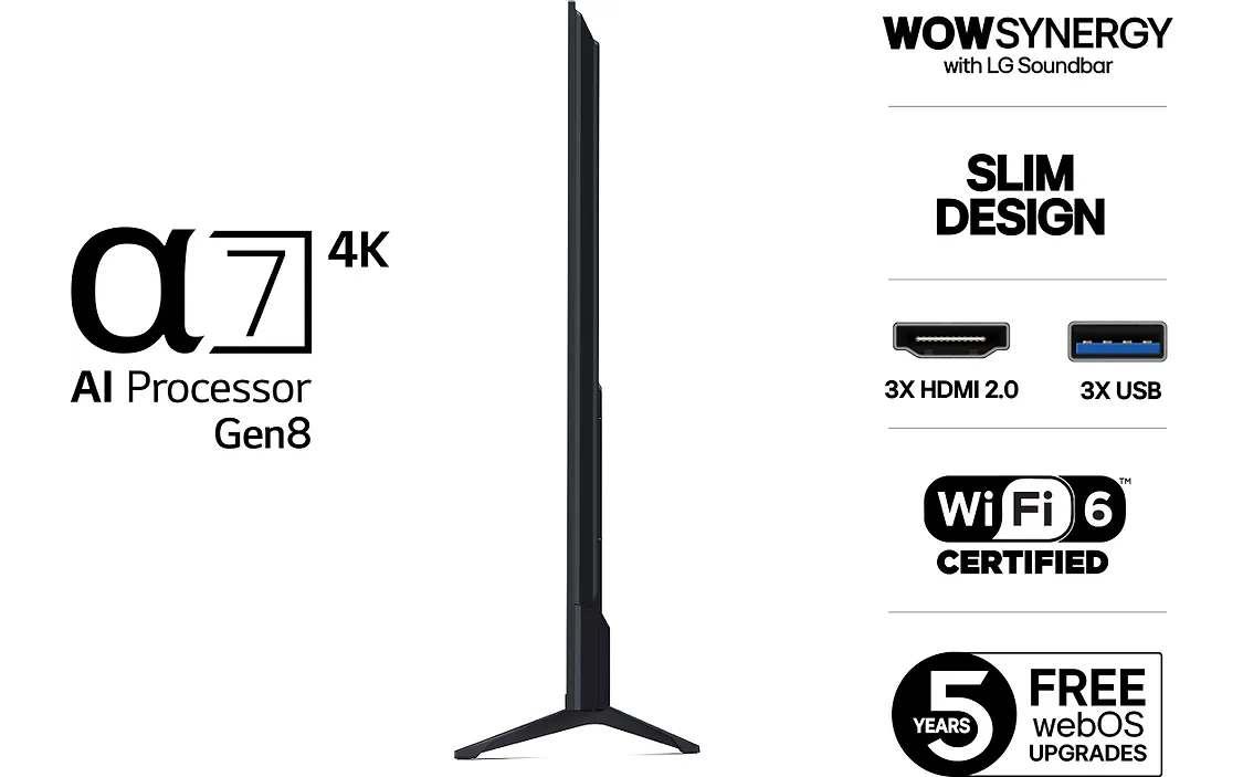 LG 75" UA75 – 4K LED TV