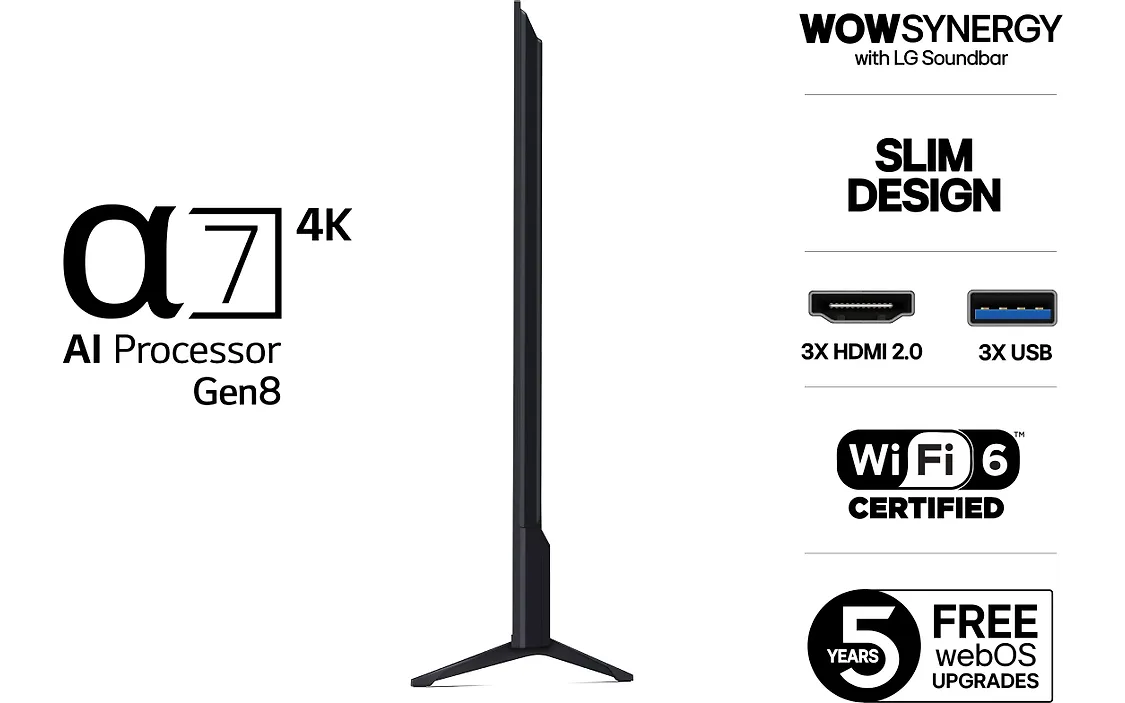LG 86" UA75 – 4K LED TV