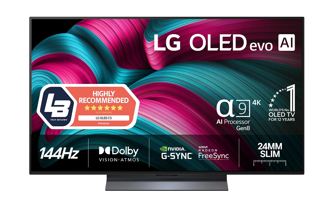 LG 48" OLED evo C5 – 4K TV (C51)