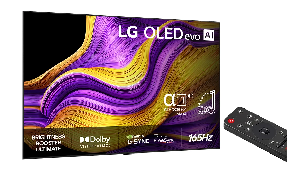 LG 65" OLED evo G5 – 4K TV seinätelineellä
