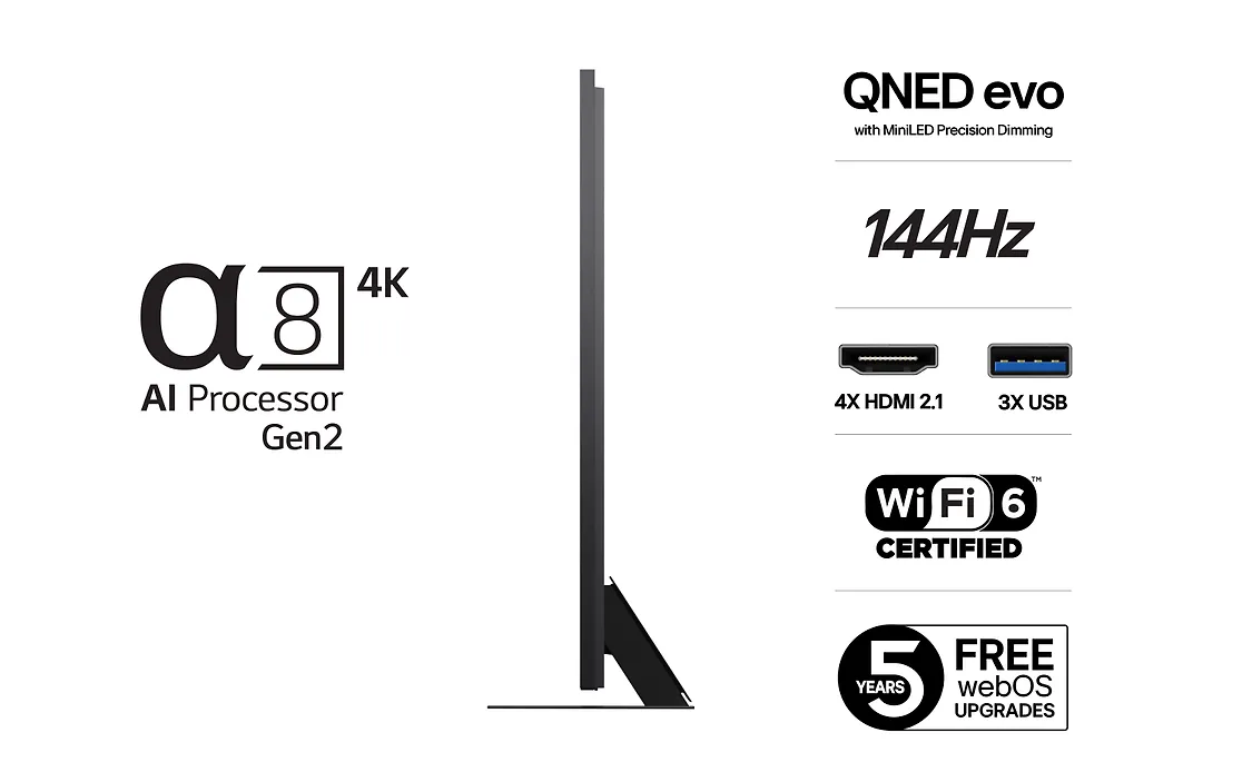 LG 100" QNED 86 4K Mini-LED TV