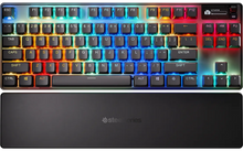 SteelSeries Apex Pro TKL Wireless Gen 3 pelinäppäimistö, Nordic, musta suomi/ruotsi