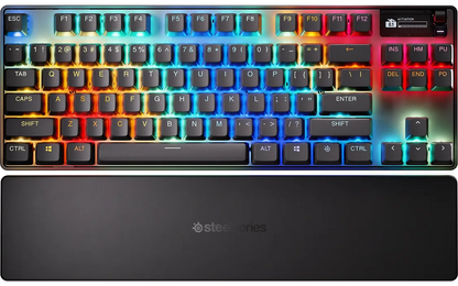 SteelSeries Apex Pro TKL Wireless Gen 3 pelinäppäimistö, Nordic, musta suomi/ruotsi