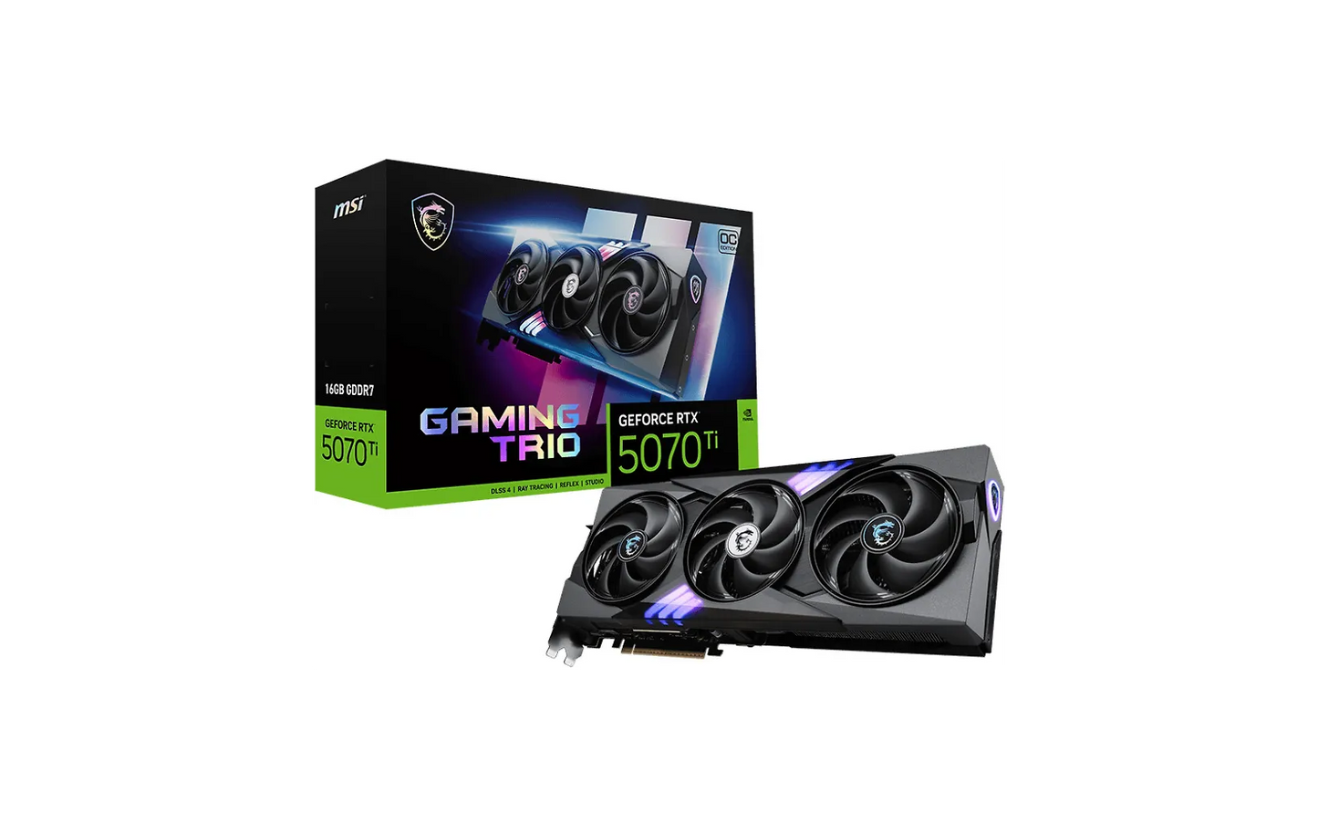 MSI GeForce RTX 5070 Ti GAMING TRIO OC