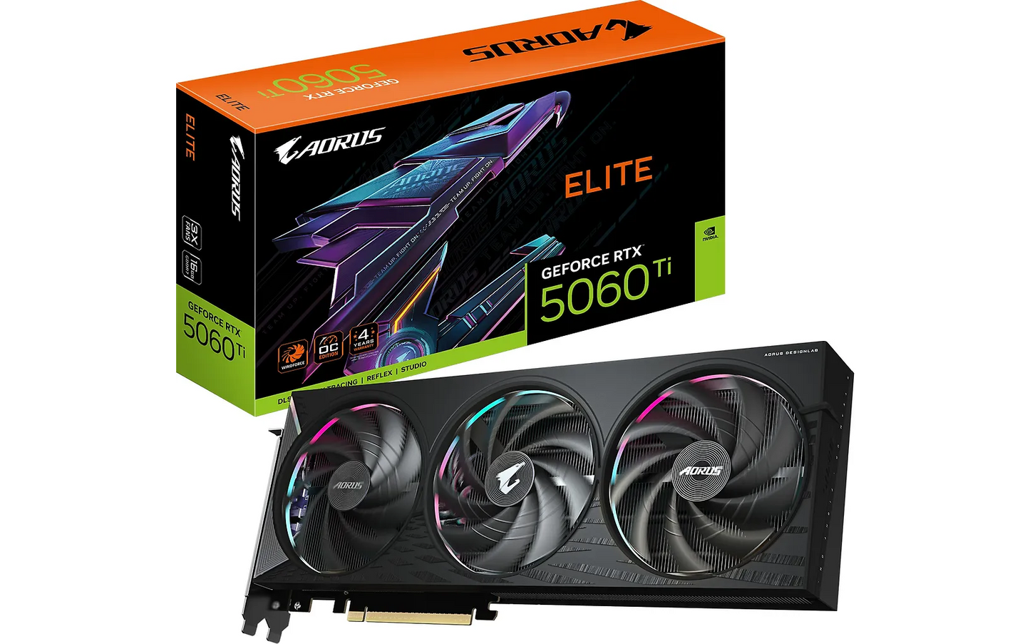 Gigabyte AORUS RTX 5060 Ti ELITE
