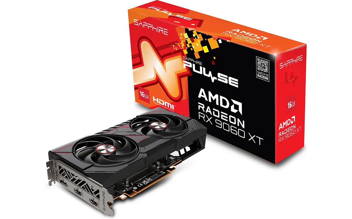 Sapphire PULSE RX 9060 XT GAMING OC 16 Gt