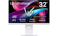 LG UltraGear 32G810SA-W 32" 4K-pelinäyttö