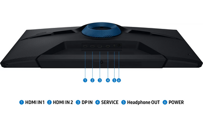 Samsung Odyssey G5 (G51F) 32" QHD pelinäyttö