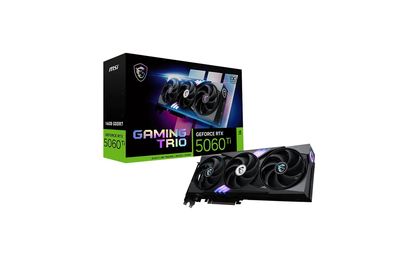 MSI GeForce RTX 5060 Ti GAMING TRIO OC