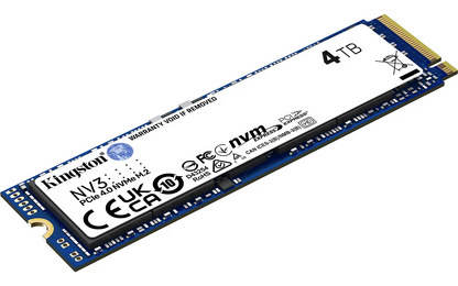 Kingston 4TB NV3 M.2 PCI Express 4.0 NVMe SSD-levy