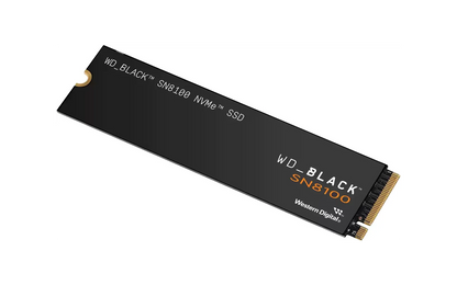 Western Digital WD_BLACK SN8100 1 TB M.2 NVMe SSD-levy jäähdytyssiilillä