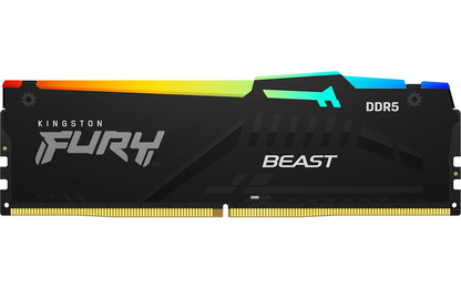 Kingston FURY Beast DDR5 RGB 5600 MT/s CL36 64 Gt muisti (300 kpl TARJOUSERÄ)