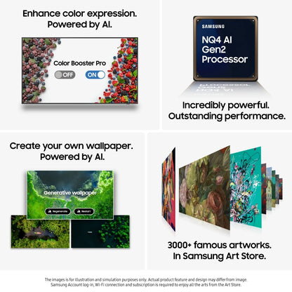 Samsung 65" LS03FA The Frame – 4K QLED TV