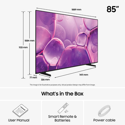 Samsung 85" U80 – 4K LED TV