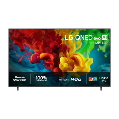 LG 85" QNED 93 – 4K Mini–LED TV