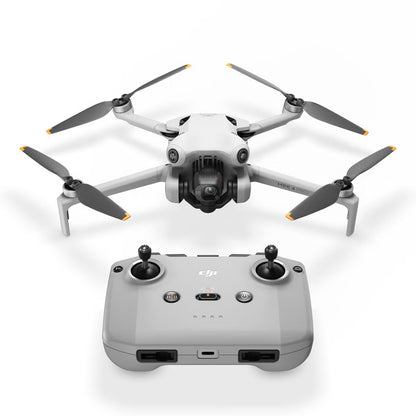 DJI Mini 4 Pro drone, DJI RC 2 ohjaimella + PD 65W verkkovirtalaturi