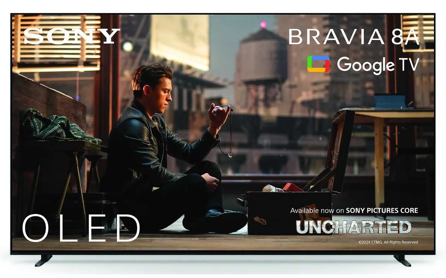 Sony 77" Bravia 8A – 4K OLED Google TV (10 kpl TARJOUSERÄ)