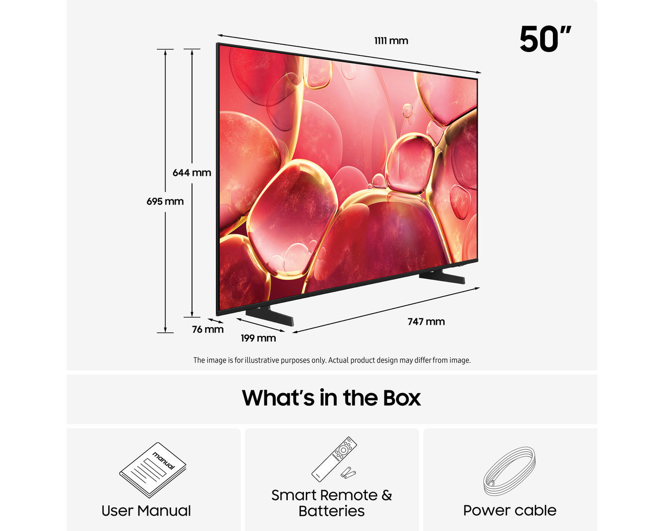 Samsung 50" U80 – 4K LED TV